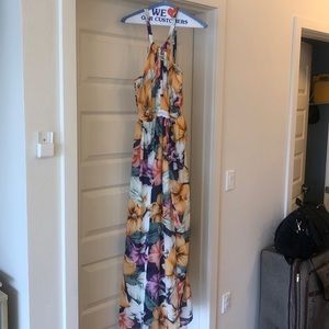 Floral maxi dress